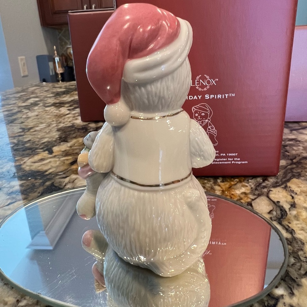 Lenox “Holiday Spirit” Cat Figurine - Picture 4 of 8